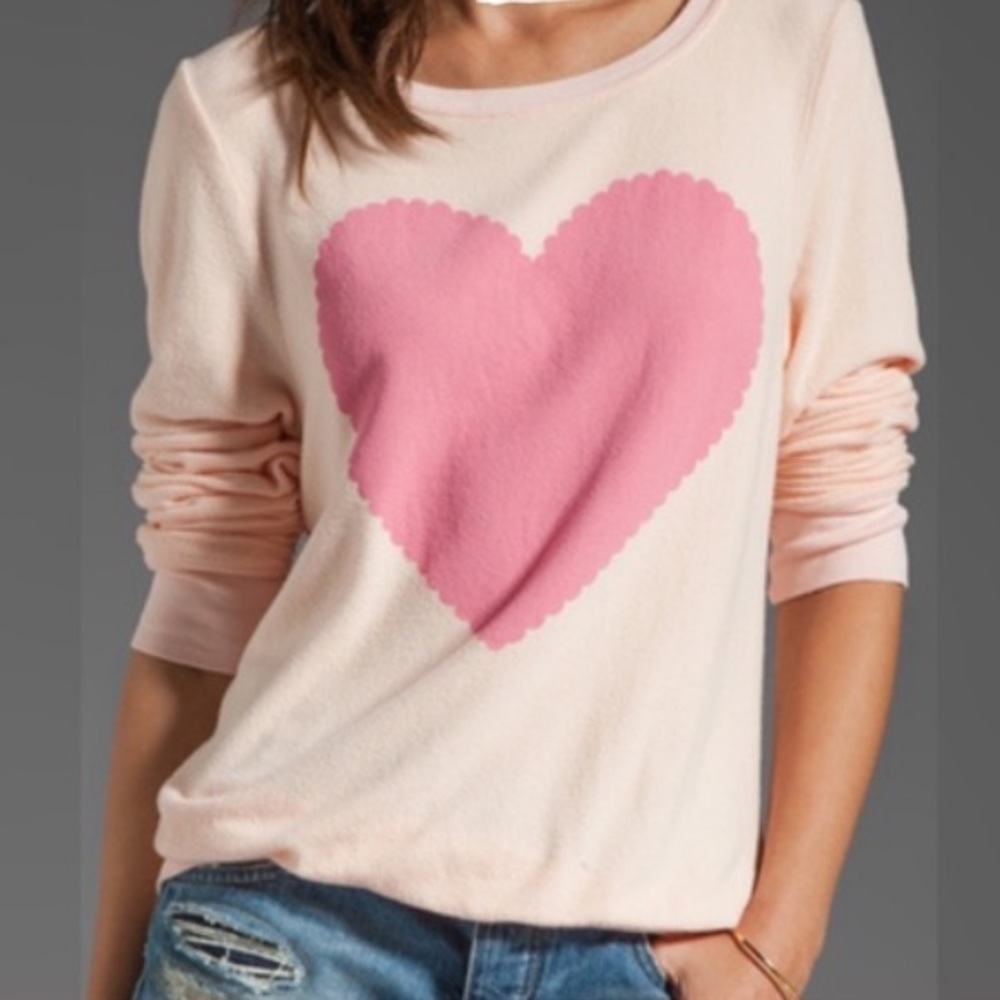 NWT WILDFOX Love Note sweater sz S
